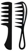 LEV3 L3VEL3 Hair Styling 2 Piece Comb Set