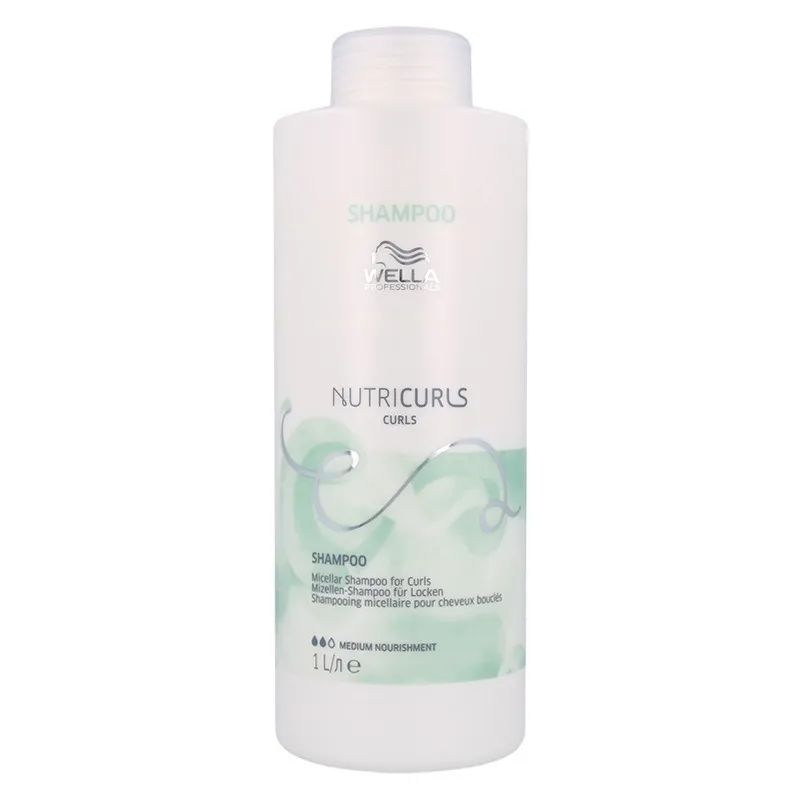 Wella Nutricurls Shampoo 1000/250 ml.